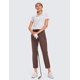 thumbnail image 3 of Pantalones CRZ YOGA tiro alto con elasticidad 4 vías Taupe 63 cm, 3 of 4
