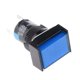 thumbnail image 4 of Interruptor de circuito eléctrico con botón pulsador autorreinicio rectangular de 16 mm, 250 V, 3 A Azul, 4 of 9