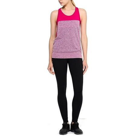 Nike Women's Dri-FIT Knit Loose Tank Top, Mulberry/Sport Fuchsia Pink Glow, LG