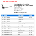 thumbnail image 2 of Front Right Outer Tie Rod End - Compatible with 2012 - 2017 Audi A7 Quattro 3.0L V6 2013 2014 2015 2016, 2 of 2