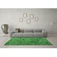 thumbnail image 3 of Ahgly Company Indoor Rectangle Abstract Emerald Green Modern Area Rugs, 7' x 9', 3 of 4