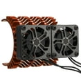 thumbnail image 4 of 55/56/58mm Brushless Motor Cooling Fan Dual Fan Motor Heatsink Radiator for 1/5 Remote Control Car 8.4V 16000RPM, 4 of 7
