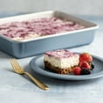 thumbnail image 5 of 2pc Nordic Ware Nonstick Aluminum Brilliant Bakeware 9 x 13 with Lid, Silver and Blue, 5 of 5