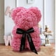 thumbnail image 5 of 520 Oso rosa con flor eterna, regalo de San Valentín, regalo de cumpleaños, ramo de muñeca rosa, suministro de fábrica, 5 of 5