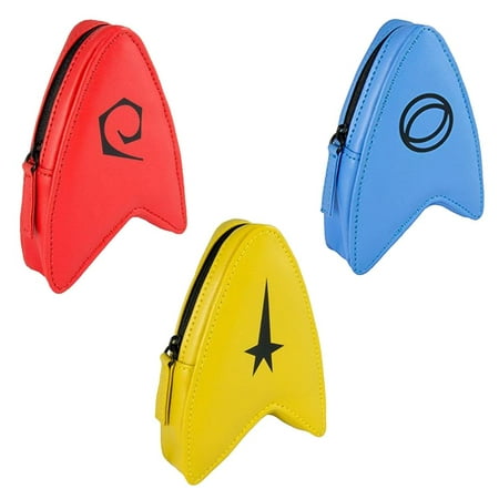 Blue Star Series - Star Trek The Original Series Delta Coin Pouch Gift Set: Gold, Blue & Red