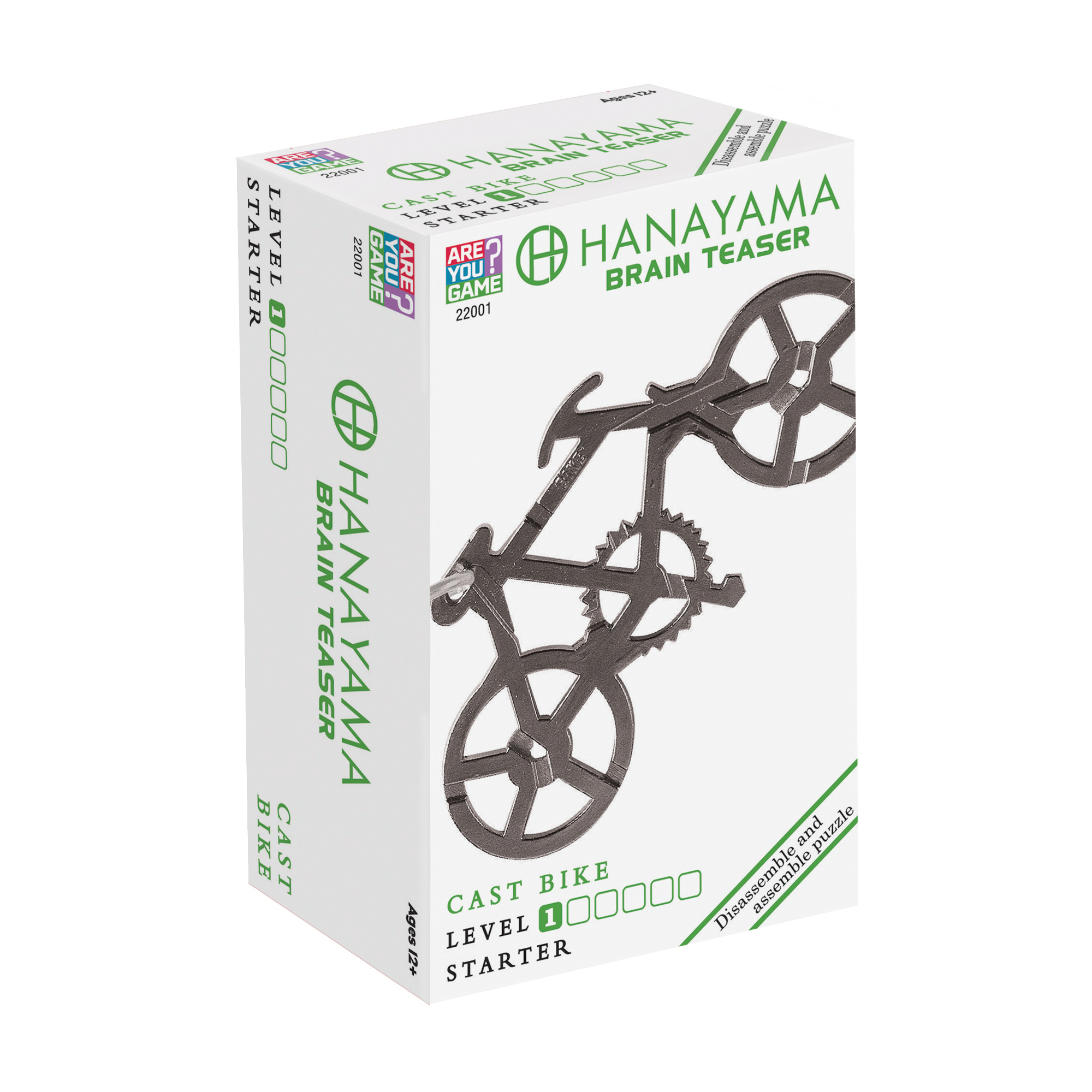 Hanayama Level 1 Cast Puzzle - Bike