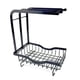 thumbnail image 1 of Escurridor de platos de metal, dispensador de jabón de cocina, organizador de cocina, estante para jabonera de almacenamiento, soporte para esponja de Negro BLESIY Estante para platos de cocina, 1 of 8