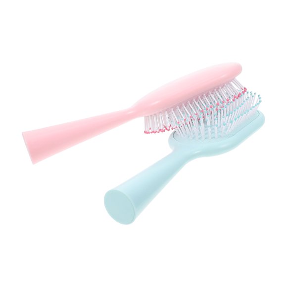 FOMIYES 2Ud Peines Desenredantes De Plástico Con Masaje Para Largo Y Corto En Colores Surtidos