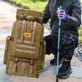 thumbnail image 2 of 80L Backpack Wear-resistant Multifunctional Backpack for Hiking Camping Climbing, 2 of 9