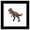 Black Framed Version, variant on Gallery Pops Jurassic World - T. Rex Wall Art, Unframed Version, 12" x 12"
