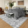 Moynesa 6'x9' Area Rug for Living Room Machine Washable Rugs Moroccan