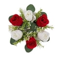 thumbnail image 4 of yuksok Artificial Floral Candle Flower for Dinner Thanksgiving Day Red, 4 of 9