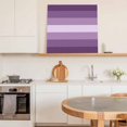 thumbnail image 6 of Geometric Purple, Wall Art Painting on Canvas, Solid Ombre Geometric Modern Stripe Canvas Art Home Prints Wall Art Framed Modern Artwork for Living Room Bedroom Wall Decor 20x20in, 6 of 9