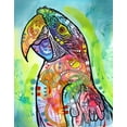 thumbnail image 2 of Dean Russo Collection 12x14 White Modern Wood Framed Museum Art Print Titled - Macaw, 2 of 4