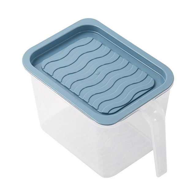 Fridja Clearance Multigrain Barley Storage Jar Nut Candy Dry Storage Jar Transparent Storage Jar Handle for Outdoor Kitchen