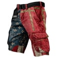thumbnail image 2 of Hunting Camo Cargo Shorts with Multiple Pockets and Relaxed Fit, Awesome For Deer Season Fishing Trips Or Outdoor Hunts Multicolor L, 2 of 4