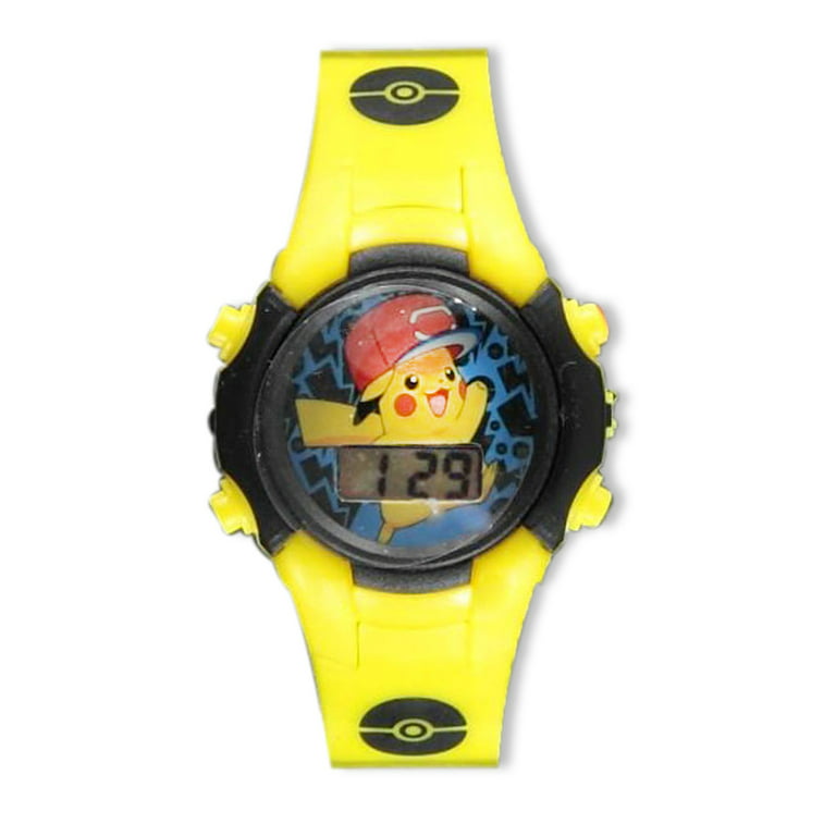 Pokémon Unisex Children's LCD Watch with Flashing Icon and Dial in Red -  POK4204WM 