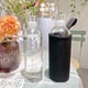 thumbnail image 2 of A Botella de agua de 500ml, botella de té transparente de alto borosilicato con impresión a escala de tiempo a prueba de fugas para oficina, 2 of 5