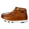 thumbnail image 4 of Twisted X Boots Boys ICA0024 Infant Twisted X Distressed Leather Mocs with Laces 3 Tan, 4 of 5