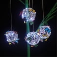 thumbnail image 3 of Luz de bola solar agregue un ambiente elegante Decoración de jardín Luz nocturna Luz solar colgante de jardín para caminos ANGGREK Otros, 3 of 8