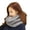 Gray, variant on Elegant Winter Neck Wrap With Faux Hair Thermal For Sensitive Skin Cold Weather Commuting And Travel Accessory