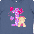 thumbnail image 4 of Inktastic First Birthday with Cute Puppy and Butterflies Boys or Girls Baby T-Shirt, 4 of 5