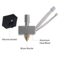 thumbnail image 2 of Tignapoo Ender 3 S1 Compatible 3D Printer Extruder Heater Block Kit - Aluminum & Brass Construction, 2 of 6