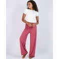 thumbnail image 2 of Real Essentials 3 Pack Soft Palazzo Pajama Pants for Women, Wide Leg Comfortable Casual Lounge Yoga Bottoms (Plus Size), 2 of 7