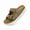 green, variant on Kids Sandals Boys Girls Slide Summer Non-slip Cork Toddler Slippers with Adjustable Straps for Indoor & Outdoor