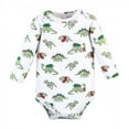 thumbnail image 5 of Hudson Baby Unisex Cotton Layette Set, Christmasaurus, 0-3 Months, 5 of 6