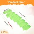 thumbnail image 2 of Uxcell 2 Pcs Dance Ribbons, 78.7" Rhythmic Gymnastics Ribbon Streamers Dancer Wand Twirling Dancing Ribbons for Artistic Dancing Gymnastics Training, Green, 2 of 7