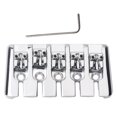 thumbnail image 1 of Tachiuwa Kit de Vis de Pont Chromé 5 Cordes pour Guitare Électrique, 1 of 9