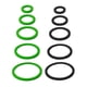 thumbnail image 2 of 10 anillos flotantes para plantas de acuario, varios tamaños, ligeros. Verde Negro, 2 of 9
