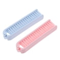 thumbnail image 1 of CTIRCHIU 3Pcs Double Row Comb for Hair Styling and Detangling Assorted Color 18 5x0 8in V Shaped Design, 1 of 8