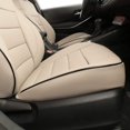thumbnail image 3 of EKR Custom Fit Fusion Car Seat Covers for Ford Fusion SE,S,SEL 2013 2014 2015 2016 2017 2018 2019 2020 -Full Set Leather(Beige), 3 of 5