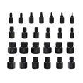 thumbnail image 1 of Scienceny 25x Extractor de tornillos dañados Mango hexagonal para quitar tornillos de tuercas rotas Artesanía Negro, 1 of 1