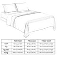thumbnail image 3 of 4 Pcs Smooth Satin Silk Sheet Set Deep Pocket Bed Sheet Wrinkle Fade Resistant, 3 of 5