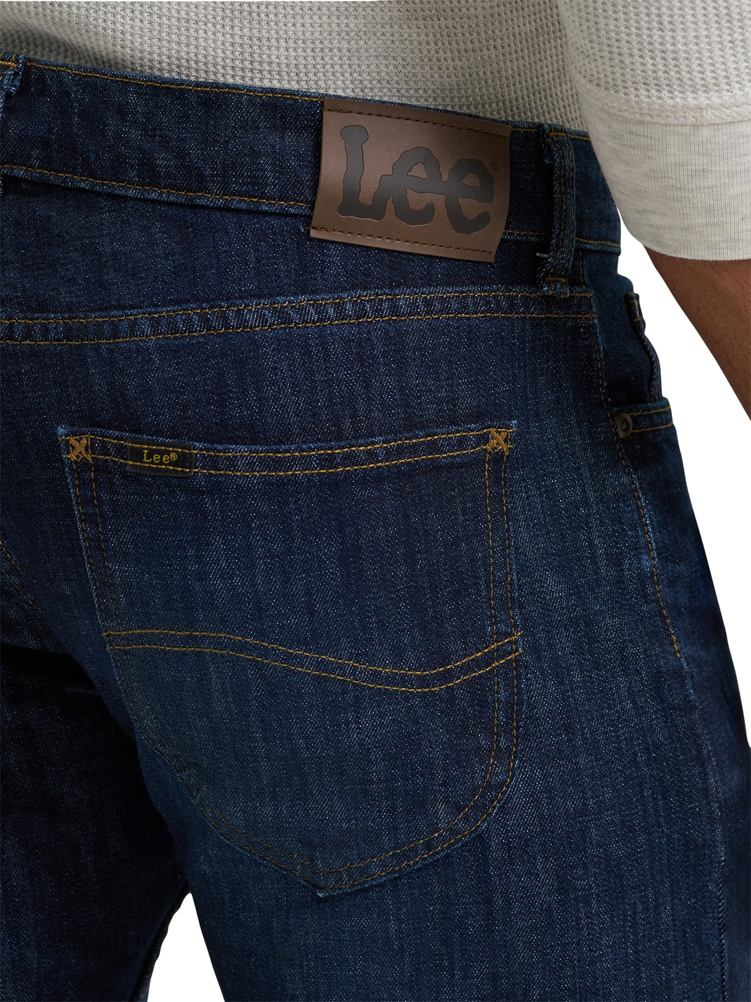 Lee Men's Legendary Denim Five Pocket Slim Straight Jeans