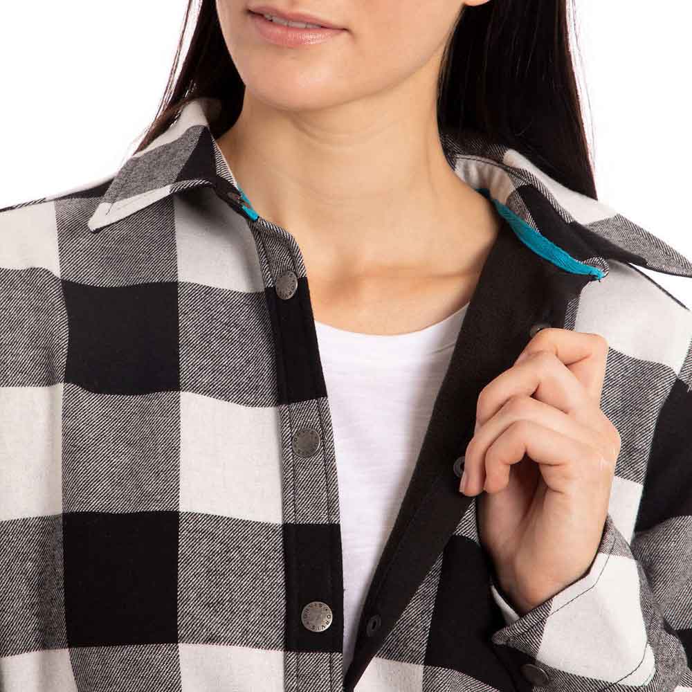 Orvis Fleece Lined Shirt Jacket (Black 