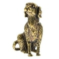 thumbnail image 4 of Raindrops Small Dogs Dachshund Decoration Daschund Antique Dog Statue Office 4.9x2.6cm, 4 of 8