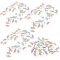 thumbnail image 3 of Tbest 200Pcs Wooden Buttons DIY Painted Decoration With 2 Holes For Children, 3 of 8