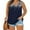 #003-Navy, variant on GIPQJK Plus Size Tank Tops for Women Summer Trendy Scoop Neck Sleeveless Tunic Tees Basic Soild Color Cotton Beach Blouse Lightweight Sleeveless Tops Vest T-Shirt,Black 3XL