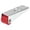 Red, variant on Silent Minimalist Home Barn Door Guide, Vertical Track Roller Wheel, Non Marking Linear Floor Track Caster With Extended Mount For Privacy Partition Panels, White, 1 Pack