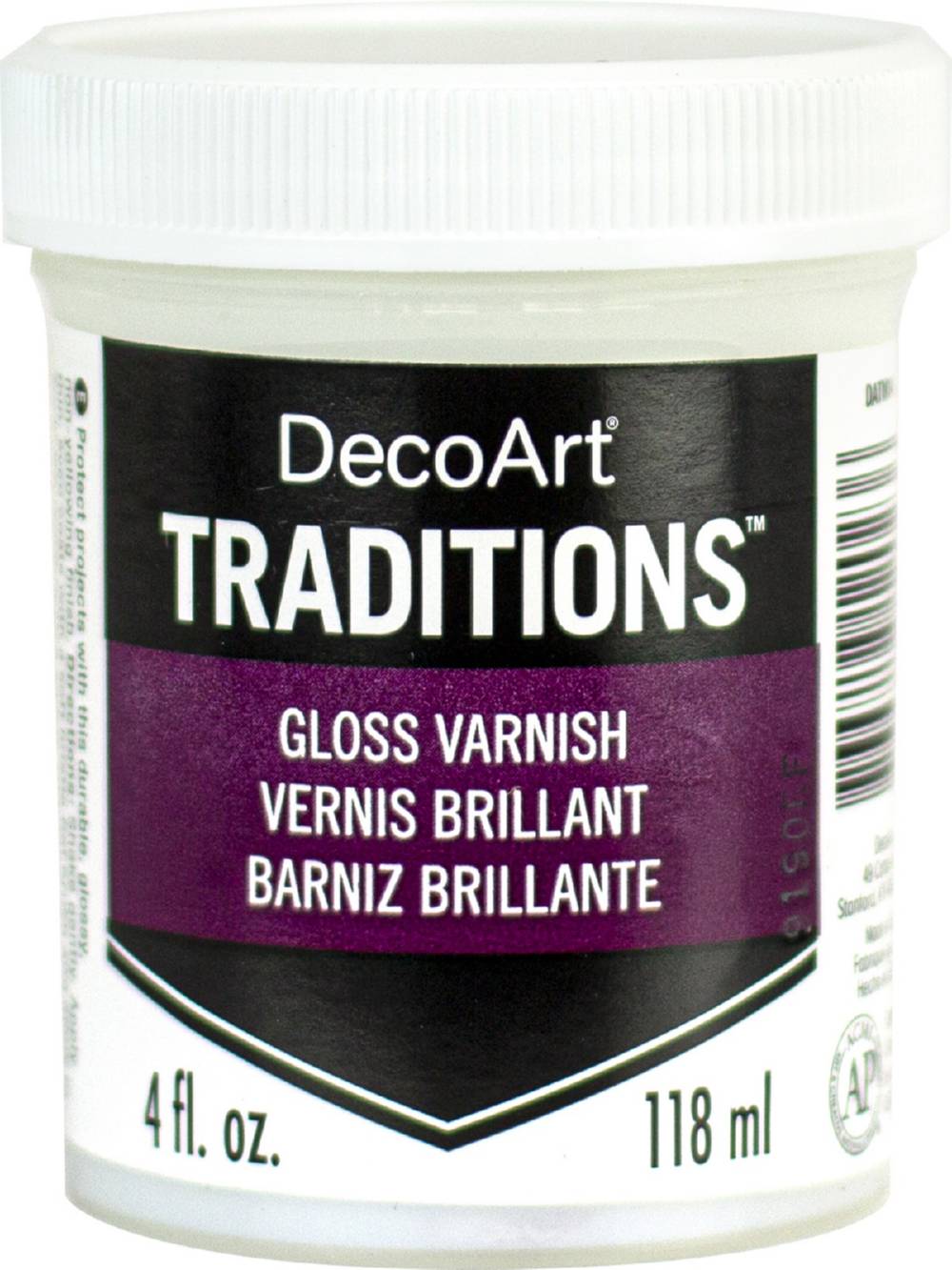 Traditions Artist Acrylic Gloss Varnish 4ozClear