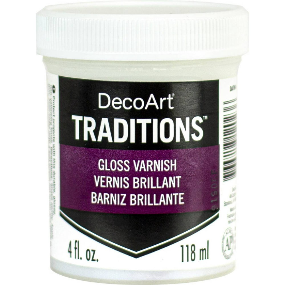 Traditions Artist Acrylic Gloss Varnish 4ozClear