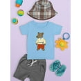 thumbnail image 3 of Bear With Clothing T-Shirt Infant -Image by Shutterstock,  24 Months, 3 of 4