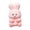 C, variant on Flocked Animal Mochi Squishy Toy, Cute Panda Rabbit Seal Squeeze Stress Relief, Soft Silicone Fidget for Desk Office Gift