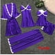 thumbnail image 4 of Pijama sexy europeo y americano de cinco piezas para mujer, vestido de novia de manga media de verano, camisón de noche de talla grande multicolor de varios tamaños para el hogar, 4 of 5
