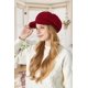 thumbnail image 4 of Mujer Boina Newsboy Hat Gorra De Lana Francesa Clásico Otoño Primavera Invierno, 4 of 5