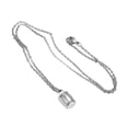 thumbnail image 1 of Collar de con Colgante de Cilindro Pequeño, Joyería de Cremación, Soporte de , Colgante para Cenizas, Perfume, Perro, Gato,, 1 of 8